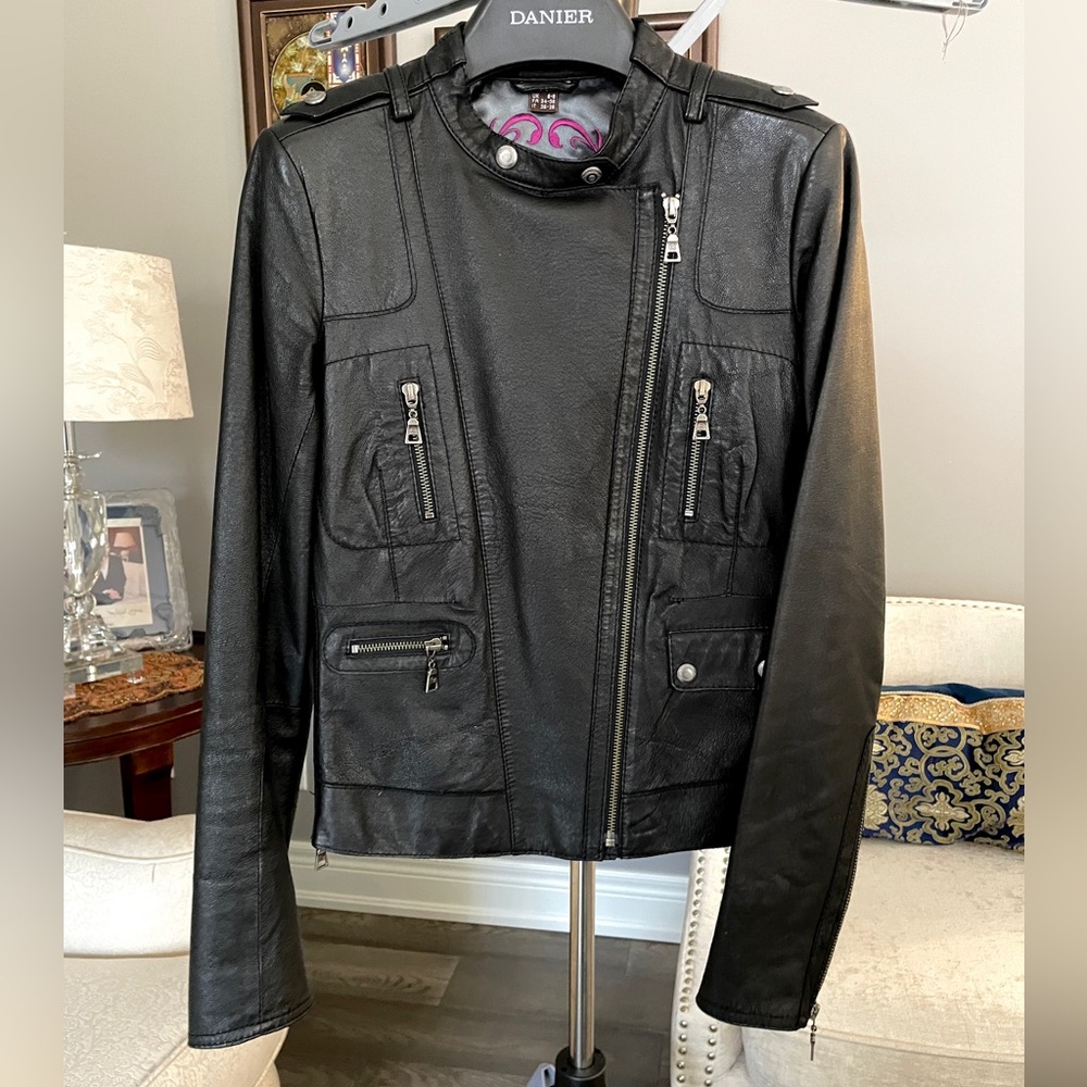Danier Leather Biker Jacket